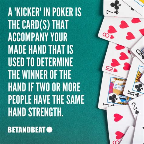poker kicker meaning